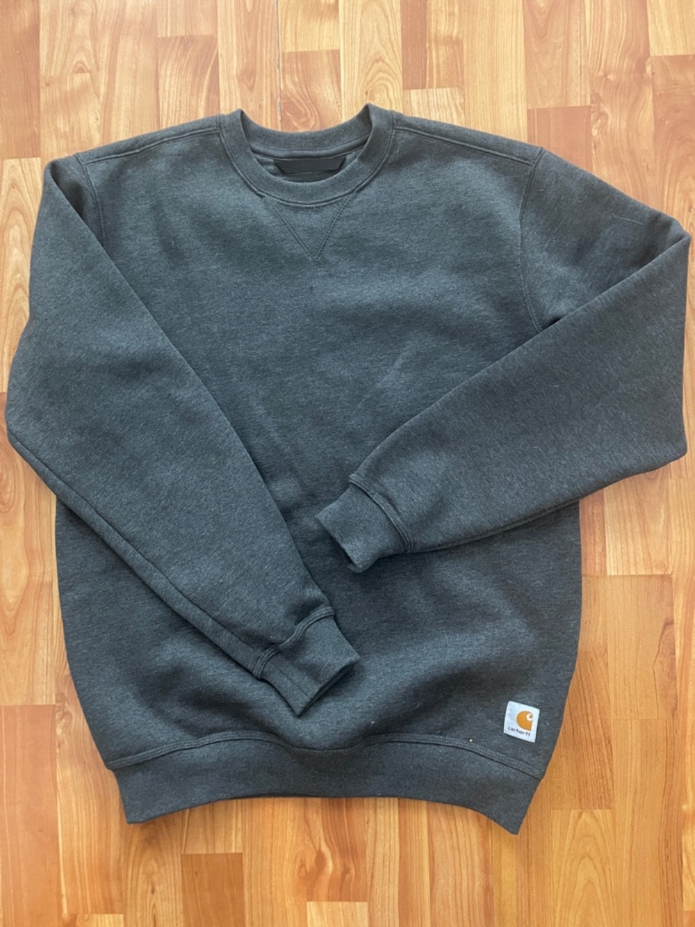 Carhartt Men's Crewneck Sweatshirt in Charcoal Gray